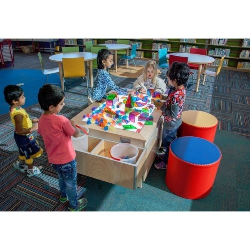3branch Lightbox Discovery Table - Top View Active Child Play Indoor
