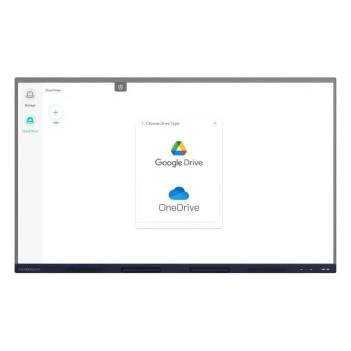 BoxlightClevertouchMax2InteractiveDisplaydriveoptions