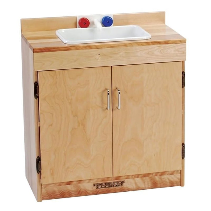 Constructive Playthings Town & Country Kitchen Playset Sink Cabinet
