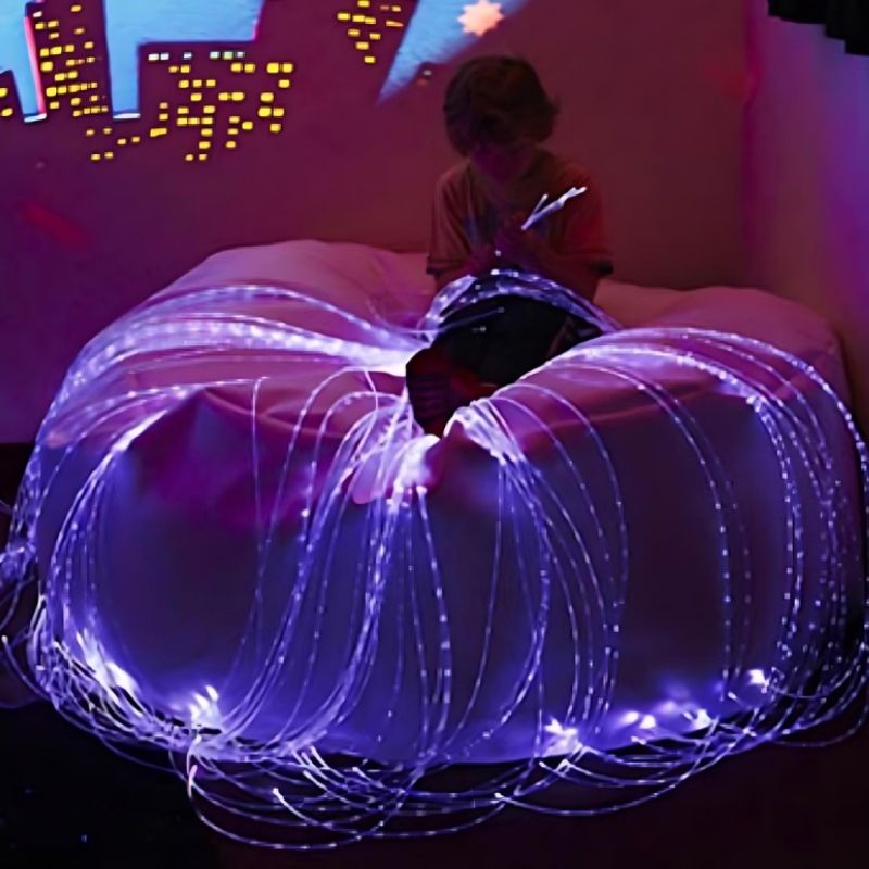 Experia IRiS LED Fiber Optic Softie - Landscape View Child Active Play