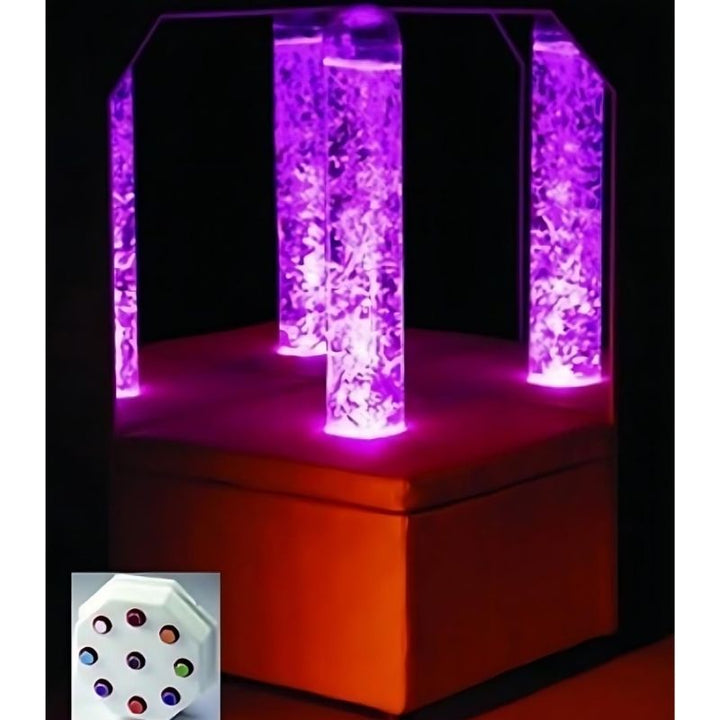 Experia Sensory Corner Bundle - Light Tubes and Light Source View
