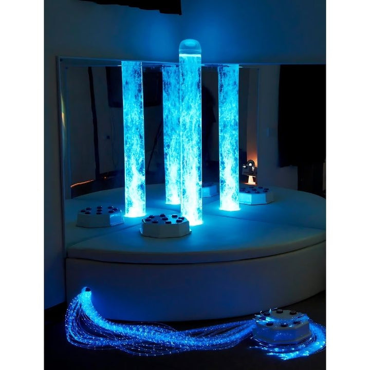 Experia Sensory Corner Bundle - Corner Room View Bluish Light
