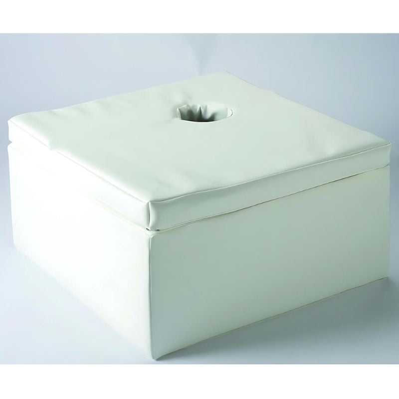 Experia Square Bubble Tube Platform - White Clean View

