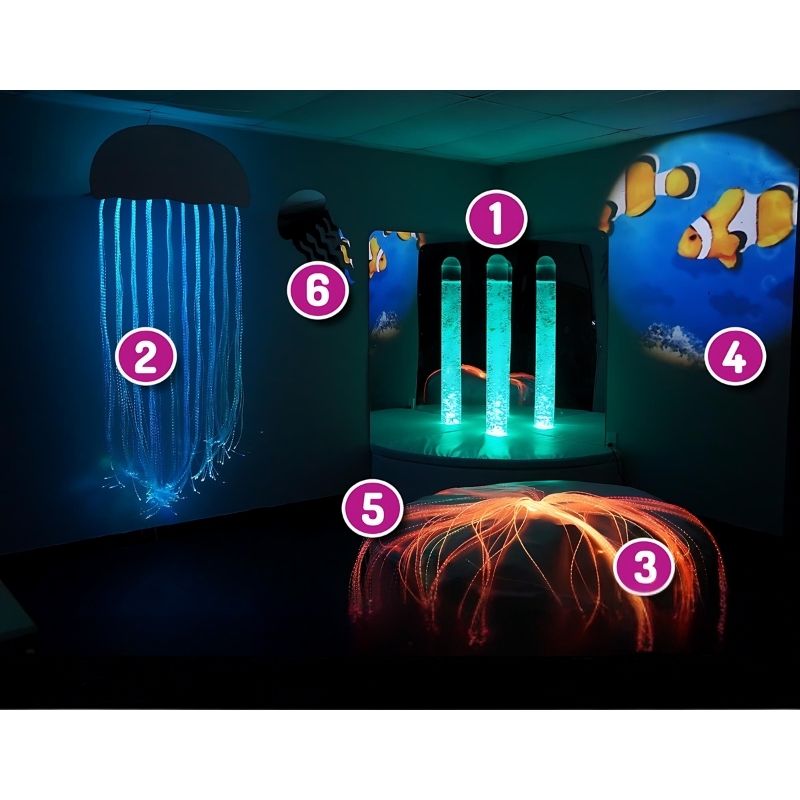 Experia Calming Underwater Adventure Room Room - Detailed Inclusion
