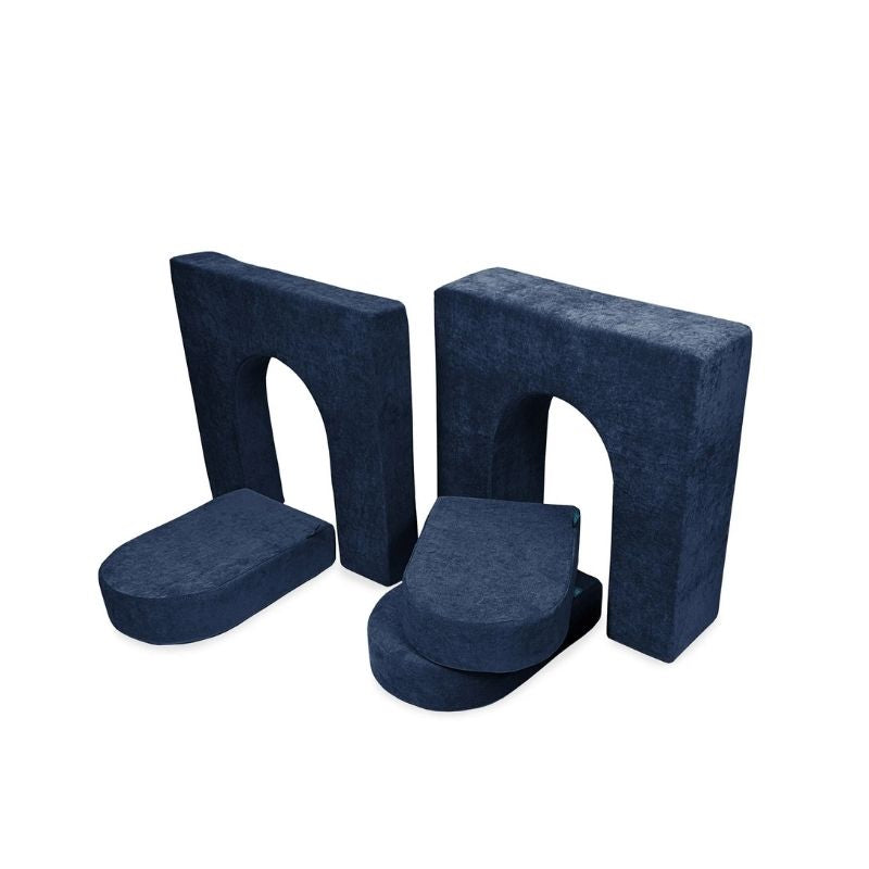 Go Coconut - Walls & Doors Bundle - 10" & 5" (5 Pieces) - Landscape Midnight Tide