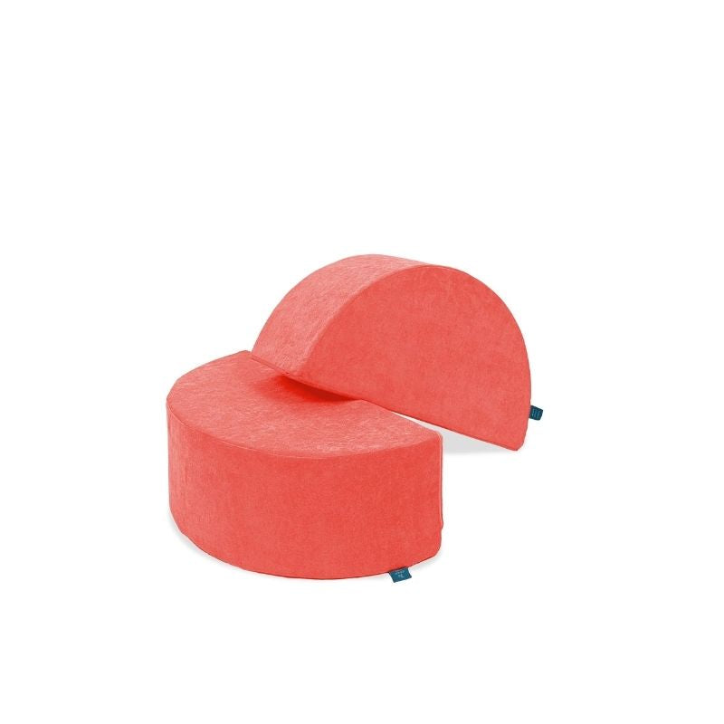 Go Coconut - Half-Moon 2 Pack - Landscape View Coral Crush