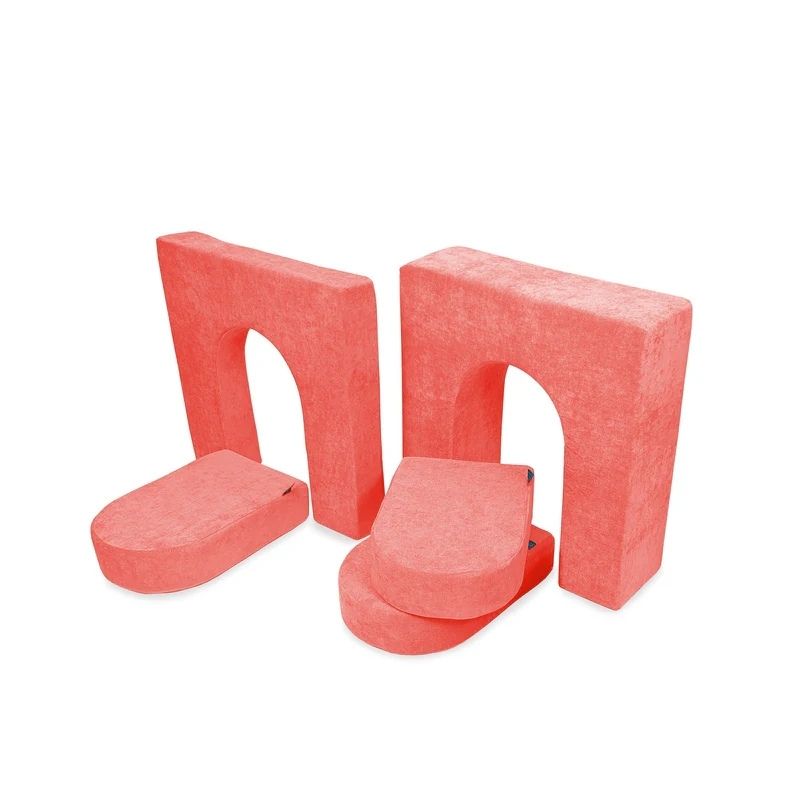 Go Coconut - Walls & Doors Bundle - 10" & 5" (5 Pieces) - Landscape Coral Crush