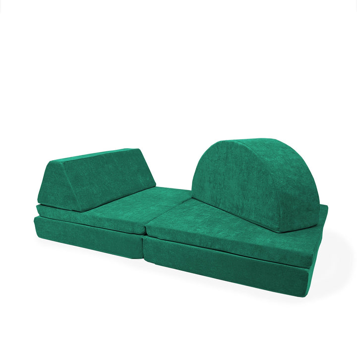 Go Coconut - The Discovery Bundle - Play Couch - forest fern front view