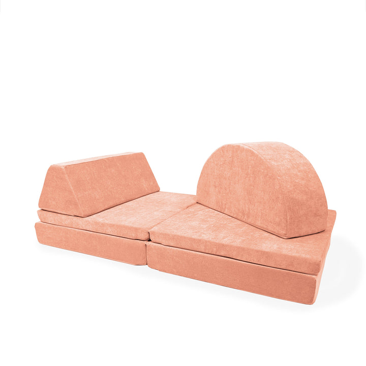 Go Coconut - The Discovery Bundle - Play Couch - peach front view