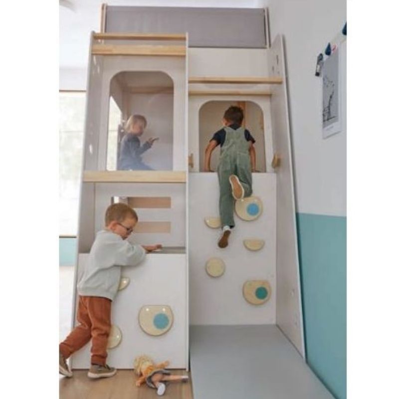 HABA Pro Breeze.upp Fall Protection Mat - Grey - Three Kids Active Play
