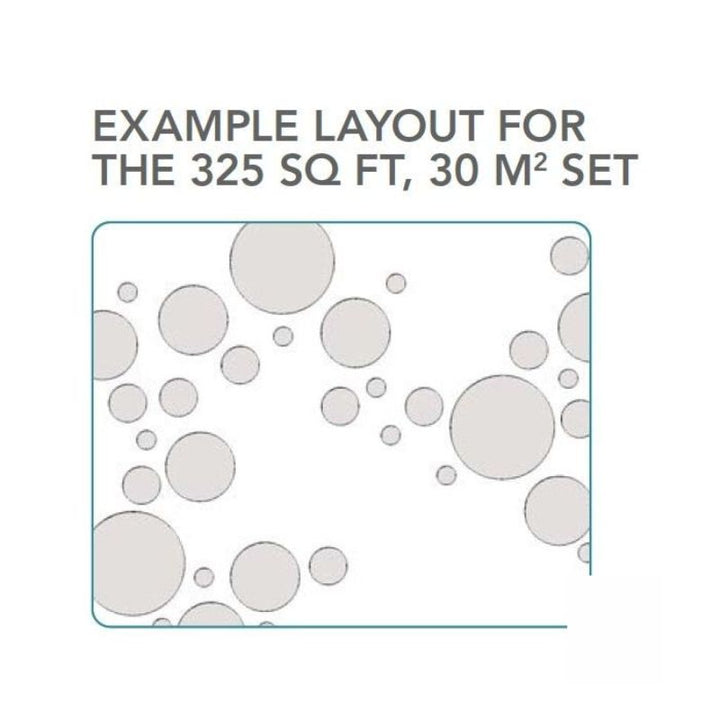 HABA Pro Grow.upp Abacustica Acoustic Panel Sets - Example Layout View