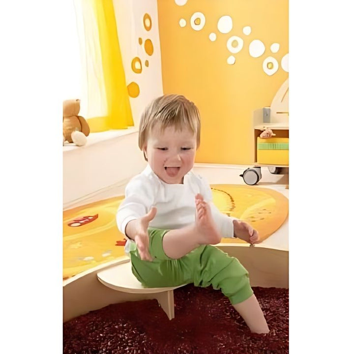 HABA Pro Sensory Bath with Lid - Close Up Child ActivePlay Sit