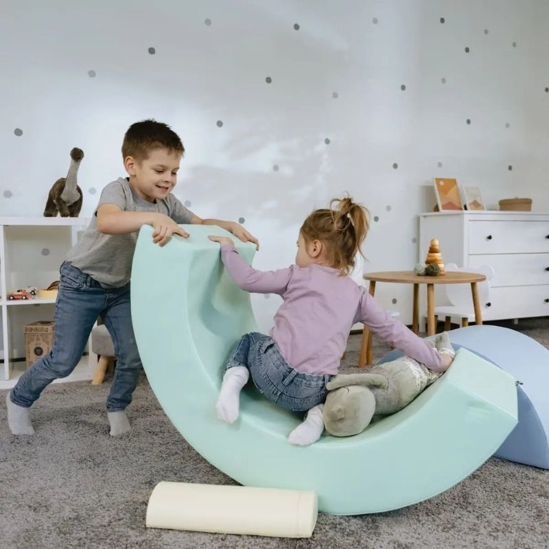 IGLU Montessori Soft Play Set - Rainbow Two Child Active Play
