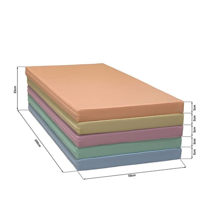 IGLU Safety and Comfort 5 Mat Set - Dimension Deatils Light Pastel