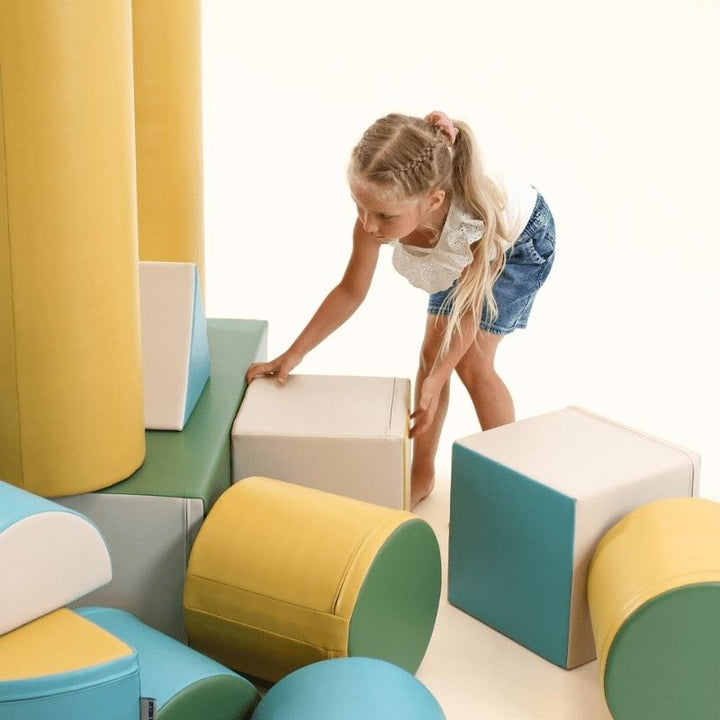 IGLU Soft Play - Fortress Set - Turquoise Gril Play