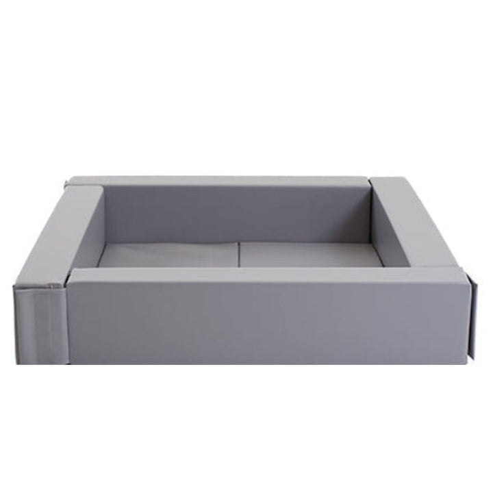 IGLU Soft Play Square Ball Pit - Ball Play Heaven Grey Ball Pit Clean View
