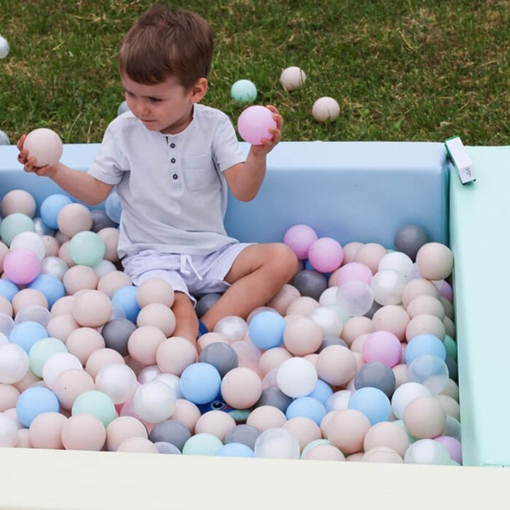 IGLU Soft Play Square Ball Pit - Ball Play Heaven Pastek Color Ball Pit Child Play
