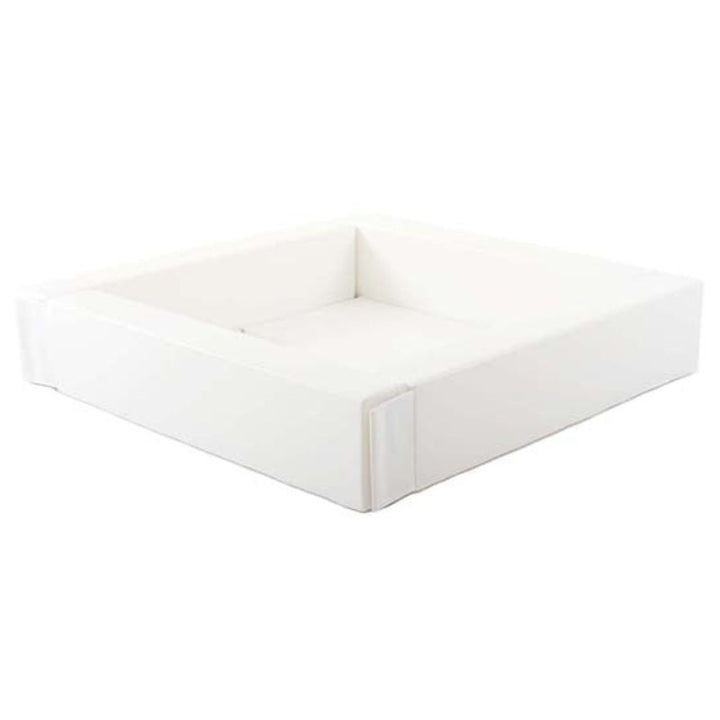 IGLU Soft Play Square Ball Pit - Ball Play Heaven White Ball Pit Clean View
