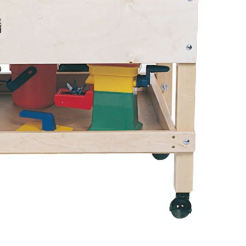 Jonti-Craft Sensory Table with Shelf, 24" High - Storage View
