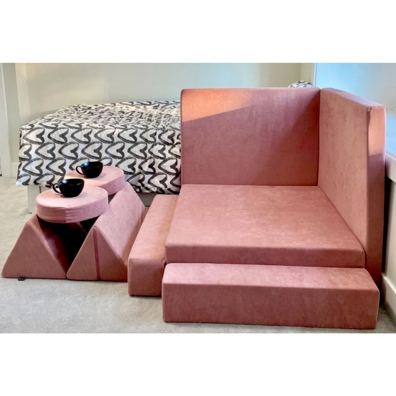 Kiddie Couch Blush Ping Custom Build
