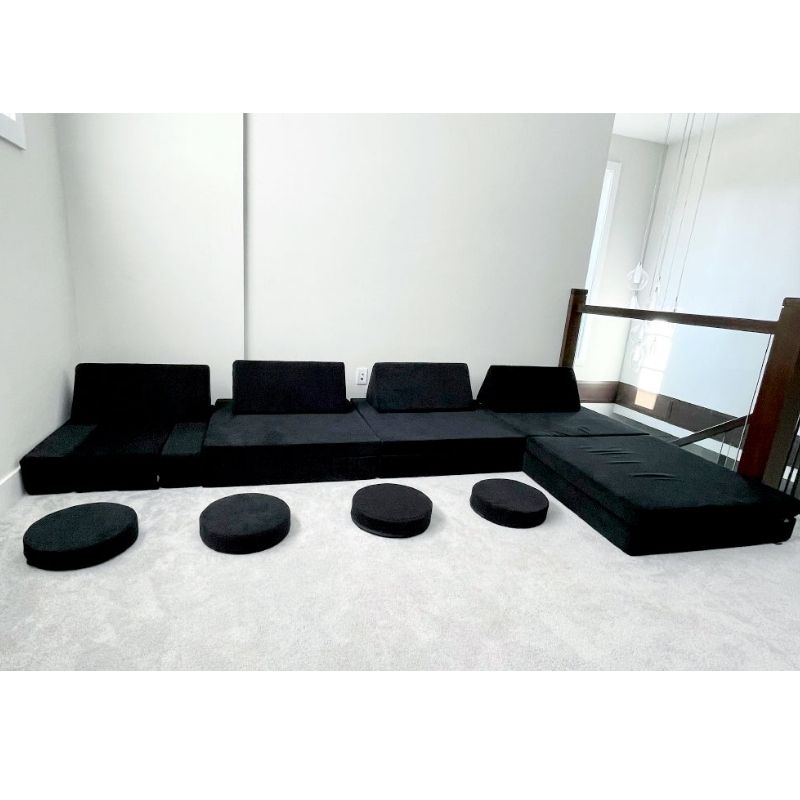 Kiddie Couch - Jet Black Big Living Room Build
