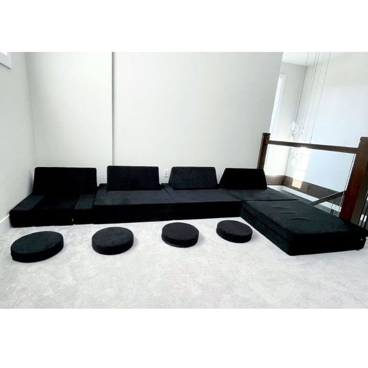 Kiddie Couch - Jet Black Big Living Room Build

