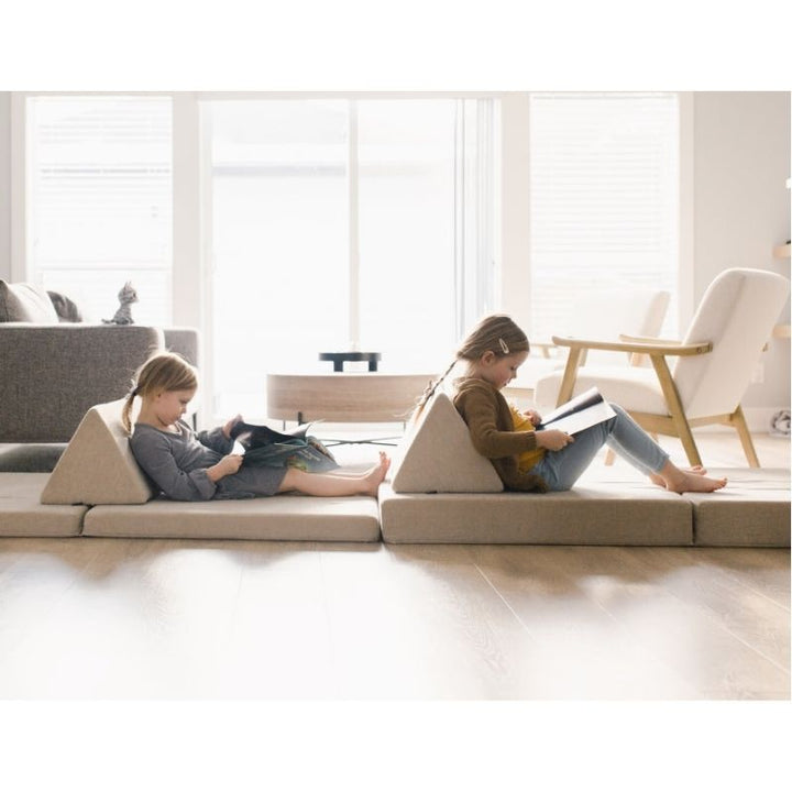 Kiddie Couch - Sand Beige Back Rest Play
