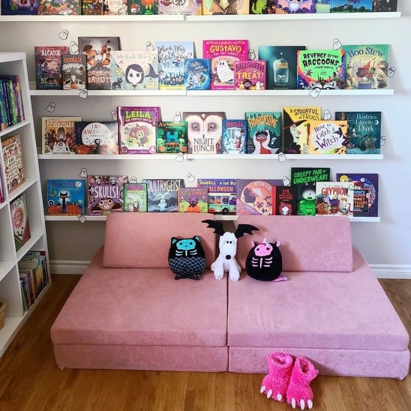 Kiddie Couch - Landscape Room View Pink 
