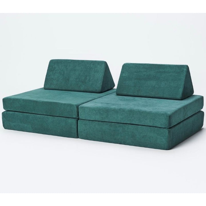 Kiddie Couch - Emerald Green
