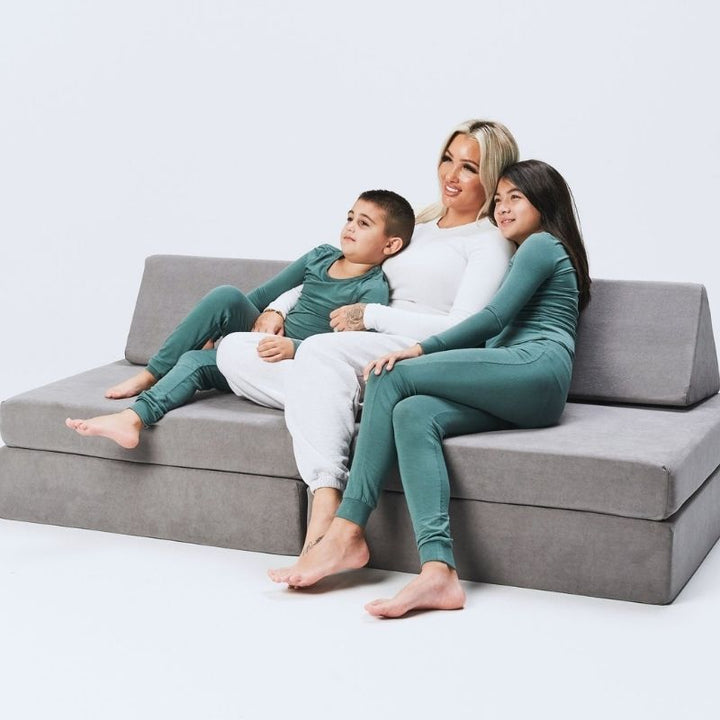 Kiddie Couch - Koala Grey Family
