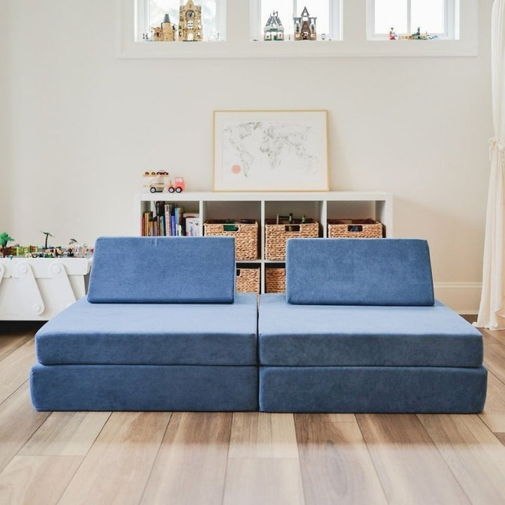 Kiddie Couch - Front View  Pacific Blue Living Room
