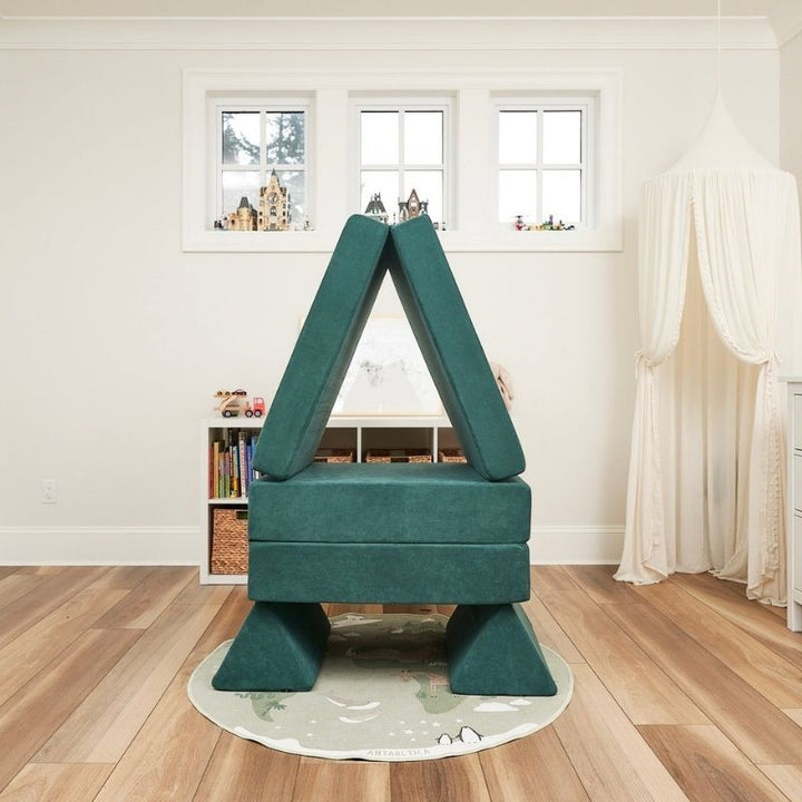 Kiddie Couch - Emerald Green Robot Build
