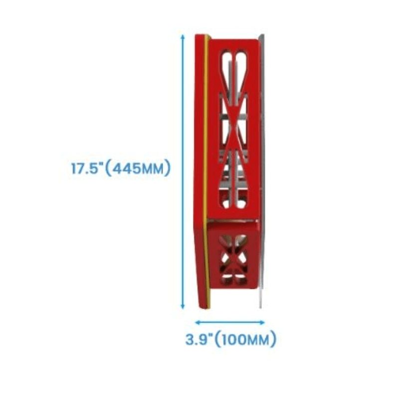 LiteZilla Magwiz Magnet Wall Accessory - Gyroscope Spinner -  Detailed Dimension Display