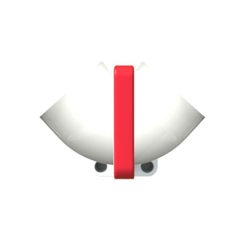 LiteZilla Magwiz Magnet Wall Accessory - Mini Elbow Tube - Clean Front View