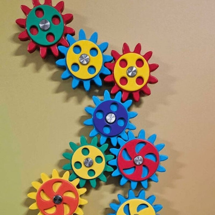 LiteZilla Magwiz Magnet Wall - Front View Gears
