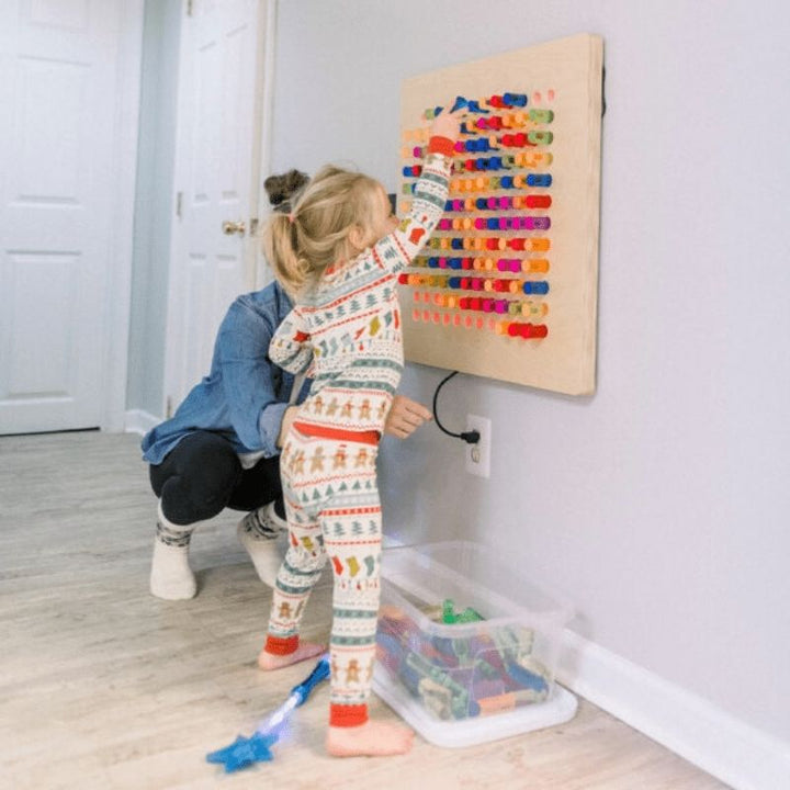 LiteZilla Mini - Two Kids Active Play Wall Set Up
