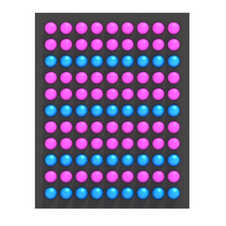 LiteZilla Spinfinity Whirly Wall - Front Pink Blue
