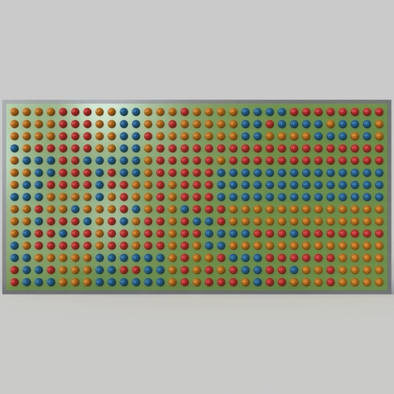 LiteZilla Spinfinity Whirly Wall - Red Yellow Green Blue
