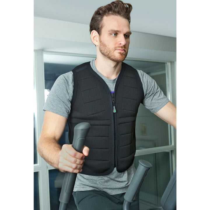 Power WearHouse Power Weighted Vest For Adults Male Frontview Workout