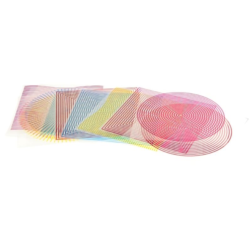 ROYLCO LED Color-Changing Light Cube Sensory Exploration Kit - Shapes
