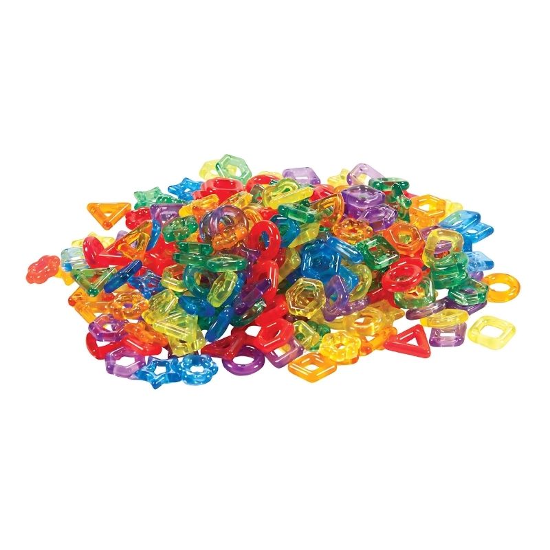 ROYLCO LED Color-Changing Light Cube Sensory Exploration Kit - Small Shapes
