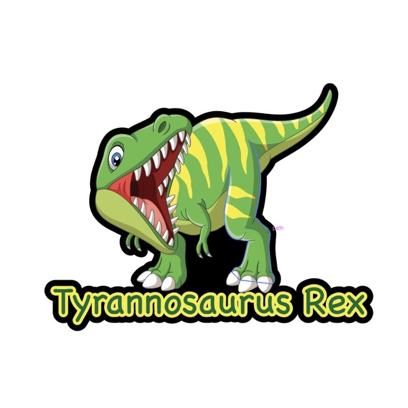 Sensory Paths Dino Adventure - Full Path - Clean View T Rex