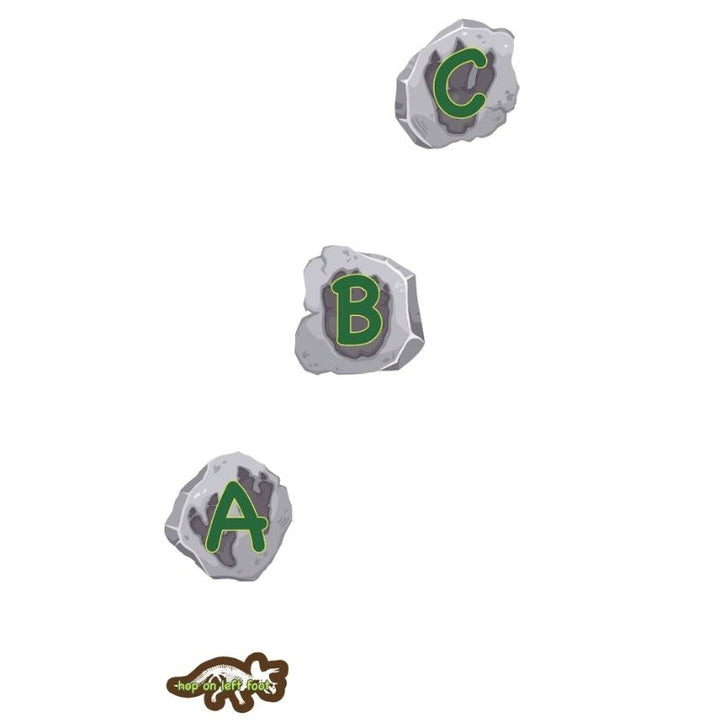 Sensory Paths Dino Adventure - Full Path - Clean View Letters