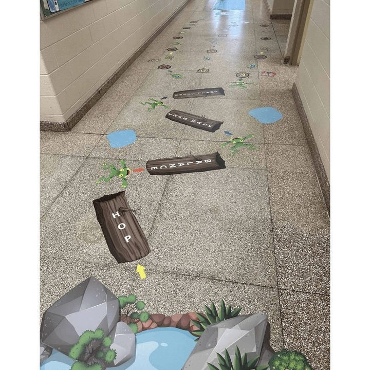 Sensory Paths Wild Wilderness Adventure - Full Path Third Hallway Set Up 