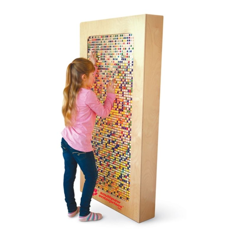 SouthpawLargeMarvelousMarblePanel-girl paying with large marble panel