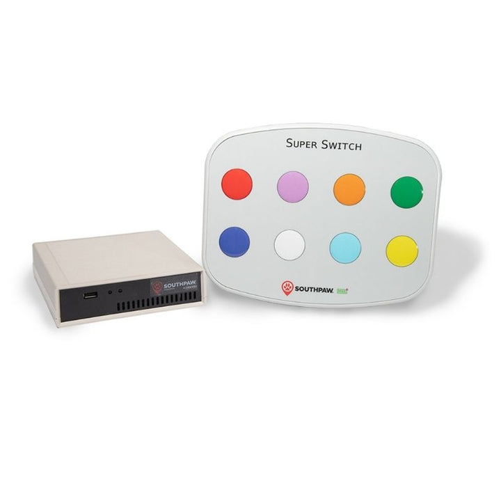 SouthpawMSE_InteractiveVideoPlayer_SuperSwitch_3-front view with video player and controller