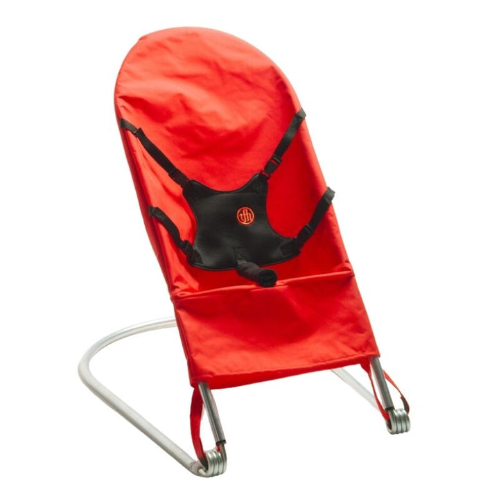 TFH Bouncing Chair Repacement Cover - Front view red cover for large variant