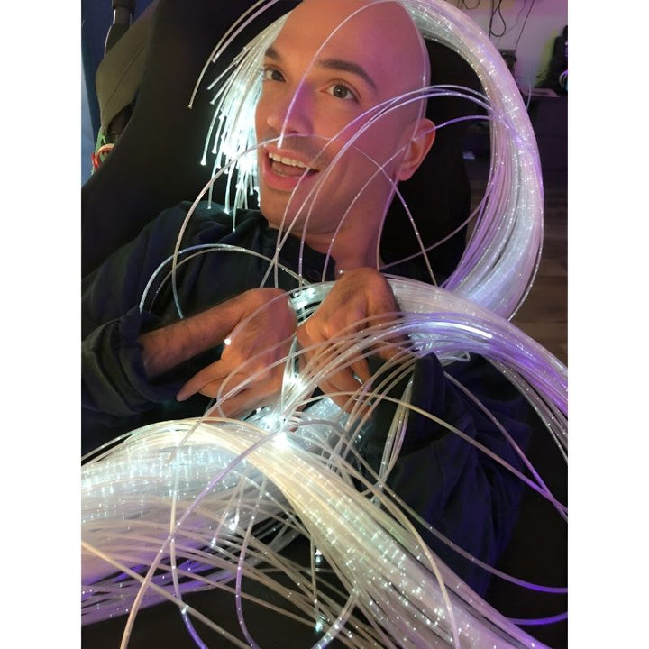 TFH Fibre Optic Tails - 80" Long - Active Adult Happy
