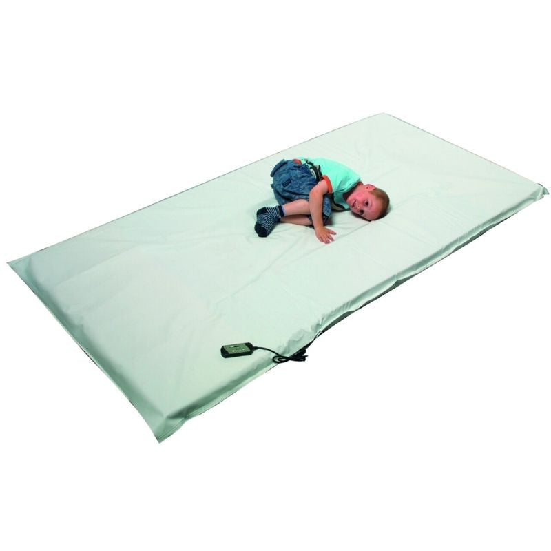 TFH Giant Vibrating Floor Pad - Kid Laying on the mat