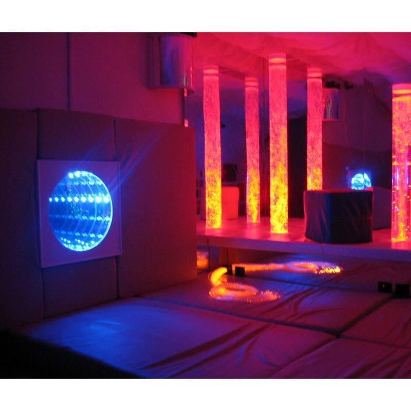 TFH Interactive Infinity Tunnel & Microphone - Landscape viewwith tube on the background